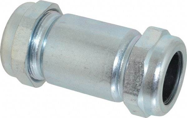 Legend Valve - 1" Pipe, Galvanized Compression Pipe Coupling - 200 psi WOG Rating - Industrial Tool & Supply