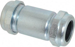Legend Valve - 1" Pipe, Galvanized Compression Pipe Coupling - 200 psi WOG Rating - Industrial Tool & Supply