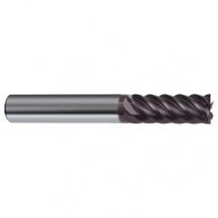 10mm Dia. - 72mm OAL - 6 FL 45 Helix Firex Carbide End Mill - Industrial Tool & Supply