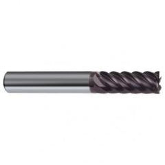 10mm Dia. - 72mm OAL - 6 FL 45 Helix Firex Carbide End Mill - Industrial Tool & Supply