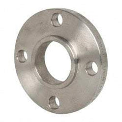 Value Collection - 2" Pipe, 6" OD, Stainless Steel, Slip On Pipe Flange - 4-3/4" Across Bolt Hole Centers, 3/4" Bolt Hole, 150 psi, Grades 316 & 316L - Industrial Tool & Supply