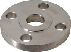 Merit Brass - 1" Pipe, 4-1/4" OD, Stainless Steel, Socket Weld Pipe Flange - 3-1/8" Across Bolt Hole Centers, 5/8" Bolt Hole, 150 psi, Grades 316 & 316L - Industrial Tool & Supply