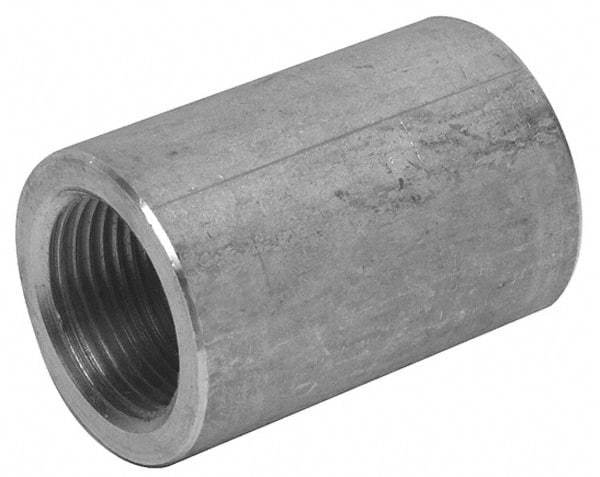 Merit Brass - 1-1/2" Grade 316/316L Stainless Steel Pipe Coupling - FNPT x FNPT End Connections, 3,000 psi - Industrial Tool & Supply