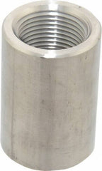 Merit Brass - 3/4" Grade 316/316L Stainless Steel Pipe Coupling - FNPT x FNPT End Connections, 3,000 psi - Industrial Tool & Supply