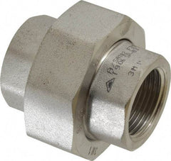 Value Collection - 1" Grade 316/316L Stainless Steel Pipe Union - FNPT x FNPT End Connections, 3,000 psi - Industrial Tool & Supply