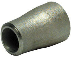 Merit Brass - 2 x 1/2" Grade 304L Stainless Steel Pipe Concentric Reducer - Butt Weld x Butt Weld End Connections - Industrial Tool & Supply