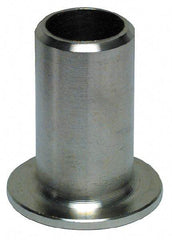 Merit Brass - 4" Grade 304L Stainless Steel Pipe Stub End - Butt Weld End Connections - Industrial Tool & Supply