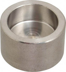 Merit Brass - 1" Grade 316 Stainless Steel Pipe End Cap - Socket Weld End Connections, 3,000 psi - Industrial Tool & Supply