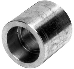 Merit Brass - 1-1/4" Grade 316 Stainless Steel Pipe Coupling - Socket Weld x Socket Weld End Connections, 3,000 psi - Industrial Tool & Supply