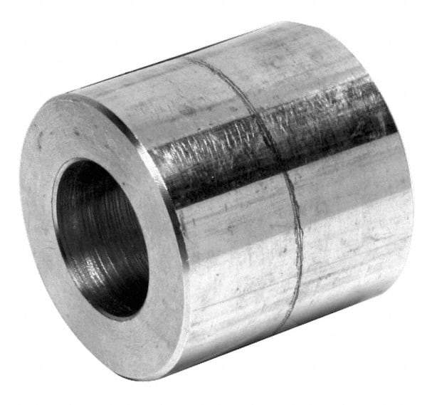 Merit Brass - 1-1/4 x 1" Grade 316 Stainless Steel Pipe Reducer Coupling - Socket Weld x Socket Weld End Connections, 3,000 psi - Industrial Tool & Supply