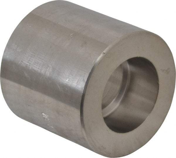 Merit Brass - 1 x 3/4" Grade 316 Stainless Steel Pipe Reducer Coupling - Socket Weld x Socket Weld End Connections, 3,000 psi - Industrial Tool & Supply