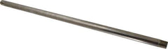Merit Brass - Schedule 40, 1/2" Pipe x 24" Long, Grade 316/316L Stainless Steel Pipe Nipple - Welded & Threaded - Industrial Tool & Supply