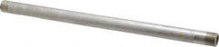 Merit Brass - Schedule 40, 3/4" Pipe x 18" Long, Grade 316/316L Stainless Steel Pipe Nipple - Welded & Threaded - Industrial Tool & Supply