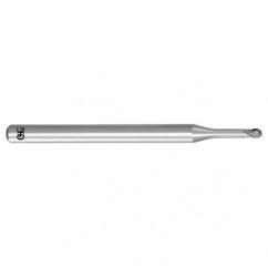 3/32 x 1/4 x 3/32 x 2-7/8 2Fl  Ball Carbide End Mill - WXL - Industrial Tool & Supply