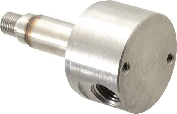 Parker - 1/4" Port, Stainless Steel Solenoid Valve - Closed, NBR Seal - Industrial Tool & Supply