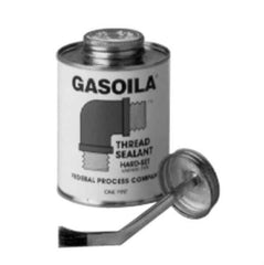 Federal Process - 1 Qt Flat Top Can Red Federal Gasoila Hard-Set - 350°F Max Working Temp - Industrial Tool & Supply