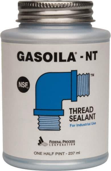 Federal Process - 8 oz Brush Top Can Dark Blue Federal Gasoila-NT - 400°F Max Working Temp - Industrial Tool & Supply