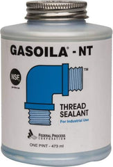 Federal Process - 1 Pt Brush Top Can Dark Blue Federal Gasoila-NT - 400°F Max Working Temp - Industrial Tool & Supply