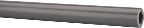 Made in USA - 1/2" Pipe, 60" Long PVC Unthreaded Plastic Pipe Nipple - 850 Max psi, 0.528" ID x 0.84" OD, Schedule 80, Gray - Industrial Tool & Supply