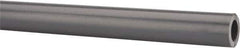 Made in USA - 1/2" Pipe, 60" Long PVC Unthreaded Plastic Pipe Nipple - 850 Max psi, 0.528" ID x 0.84" OD, Schedule 80, Gray - Industrial Tool & Supply