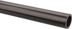 Made in USA - 1-1/2" Pipe, 60" Long PVC Unthreaded Plastic Pipe Nipple - 470 Max psi, 1.476" ID x 1.9" OD, Schedule 80, Gray - Industrial Tool & Supply