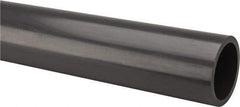 Made in USA - 2" Pipe, 60" Long PVC Unthreaded Plastic Pipe Nipple - 400 Max psi, 1.913" ID x 2-3/8" OD, Schedule 80, Gray - Industrial Tool & Supply