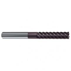 12mm Dia. - 150mm OAL - 45° Helix Firex Carbide End Mill - 6 FL - Industrial Tool & Supply