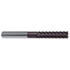 8mm Dia. - 100mm OAL - 45° Helix Firex Carbide End Mill - 6 FL - Industrial Tool & Supply