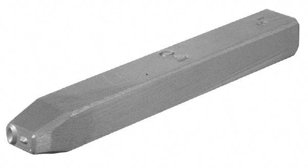 Made in USA - Number 1 Machine Made Individual Steel Stamp - 3/8" Character - Industrial Tool & Supply