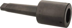 Collis Tool - 1-3/4 Inch Tap, 2.38 Inch Tap Entry Depth, MT4 Taper Shank, Standard Tapping Driver - 3-1/4 Inch Projection, 2-1/2 Inch Nose Diameter, 1.43 Inch Tap Shank Diameter, 1.072 Inch Tap Shank Square - Exact Industrial Supply