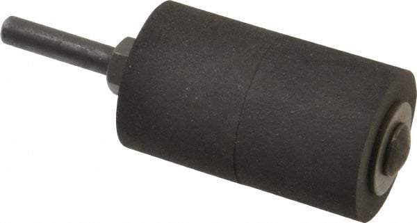 Superior Abrasives - 2" Wide x 1-1/4" Diam, Spiral Band Drum - 1/4" Shank Diam, 8,000 RPM - Industrial Tool & Supply