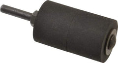 Superior Abrasives - 2" Wide x 1-1/4" Diam, Spiral Band Drum - 1/4" Shank Diam, 8,000 RPM - Industrial Tool & Supply