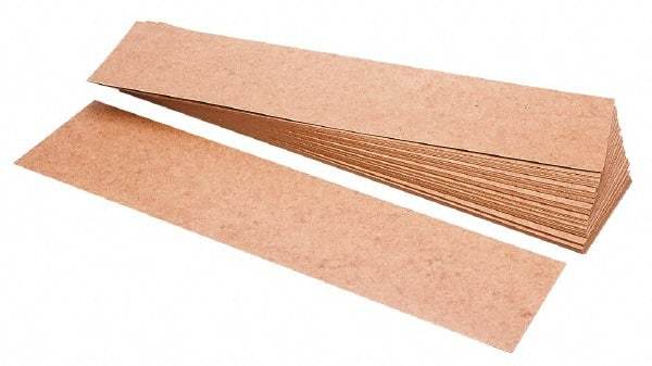 Made in USA - 20 Inch Long x 0.015 Inch Thick Stencil Board - 7 x 20 Dimension, 650 Pieces - Industrial Tool & Supply