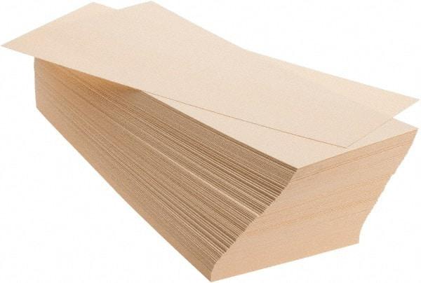 Made in USA - 16 Inch Long x 0.015 Inch Thick Stencil Board - 6 x 16 Dimension, 950 Pieces - Industrial Tool & Supply