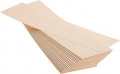 Made in USA - 24 Inch Long x 0.015 Inch Thick Stencil Board - 6 x 24 Dimension, 630 Pieces - Industrial Tool & Supply