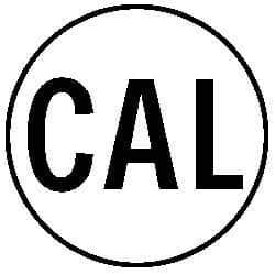 Value Collection - 5/8 Inch Diameter, Pre-Inked Custom Inspection Stamp - 3 Character Style G, Customized Message, Available in Red, Black, Blue, Green, or Purple - Industrial Tool & Supply