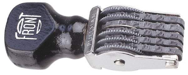 Made in USA - 7/16 Character Size, Numbering Stamp - 10 Bands - Industrial Tool & Supply