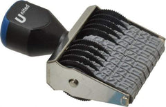 Made in USA - 3/16 Character Size, Numbering Stamp - 10 Bands - Industrial Tool & Supply