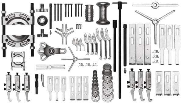 Proto - 74 Piece, Puller Set - Industrial Tool & Supply