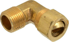 Cerro - 5/8" OD, Brass Male Elbow - Comp x MNPT Ends - Industrial Tool & Supply