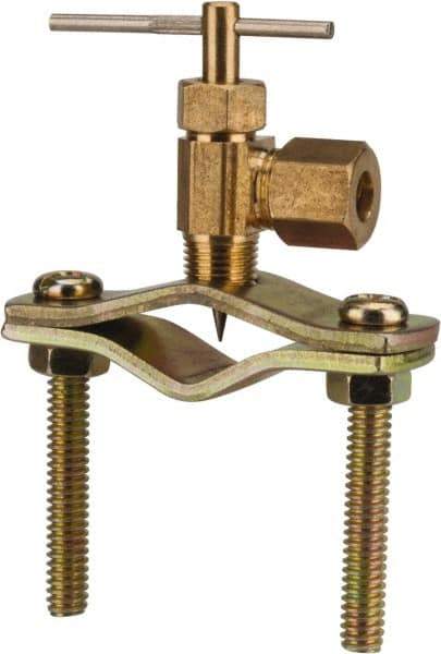 Cerro - Brass Needle Valve Kit - 3/8, 1" OD - Industrial Tool & Supply