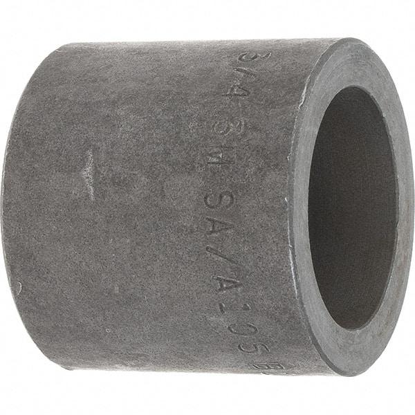 Made in USA - Size 3/4", Class 3,000, Forged Carbon Steel Black Pipe Coupling - 925 psi, Socket Weld End Connection - Industrial Tool & Supply