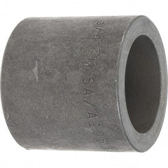 Made in USA - Size 3/4", Class 3,000, Forged Carbon Steel Black Pipe Coupling - 925 psi, Socket Weld End Connection - Industrial Tool & Supply
