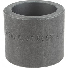 Made in USA - Size 1", Class 3,000, Forged Carbon Steel Black Pipe Coupling - 925 psi, Socket Weld End Connection - Industrial Tool & Supply
