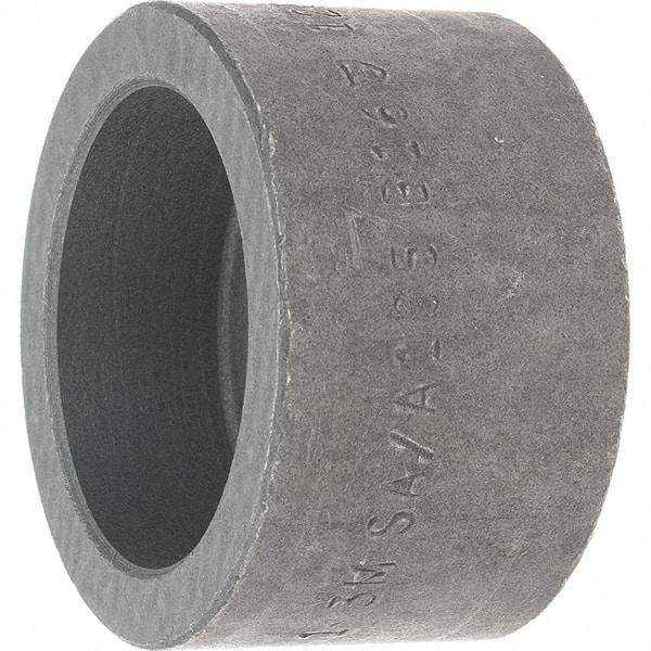 Made in USA - Size 1", Class 3,000, Forged Carbon Steel Black Pipe End Cap - 925 psi, Socket Weld End Connection - Industrial Tool & Supply