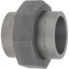 Made in USA - Size 2", Class 3,000, Forged Carbon Steel Black Pipe Union - 925 psi, Socket Weld End Connection - Industrial Tool & Supply
