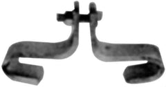 Made in USA - 3/4" Rod Center Beam Clamp - 3,000 Lb Capacity, Carbon Steel - Industrial Tool & Supply