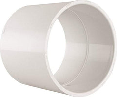Value Collection - 6" PVC Plastic Pipe Coupling - Schedule 40, Slip x Slip End Connections - Industrial Tool & Supply