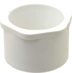 Value Collection - 2-1/2 x 2" PVC Plastic Pipe Bushing - Schedule 40, Spig x Slip End Connections - Industrial Tool & Supply