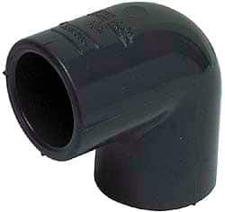 Value Collection - 4" PVC Plastic Pipe 90° Elbow - Schedule 80, FIPT x FIPT End Connections - Industrial Tool & Supply